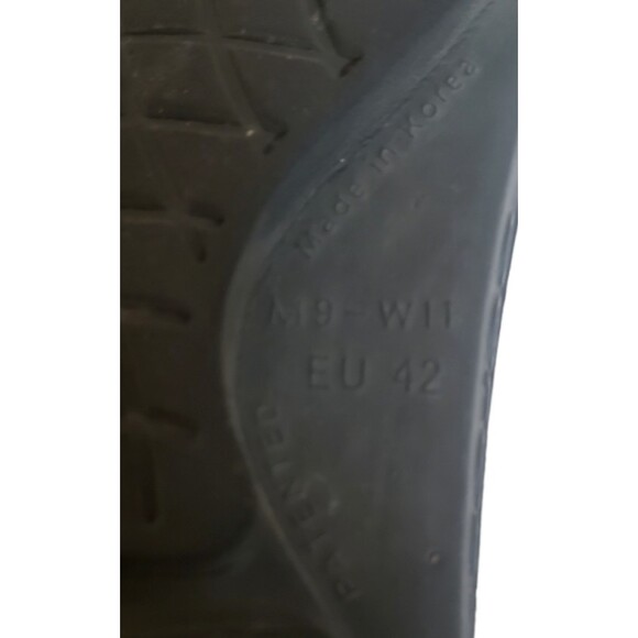 OOFOS Ooriginal Black Recovery Thong Flip Flop Sandals Slide Men's Size 9 - Picture 10 of 11